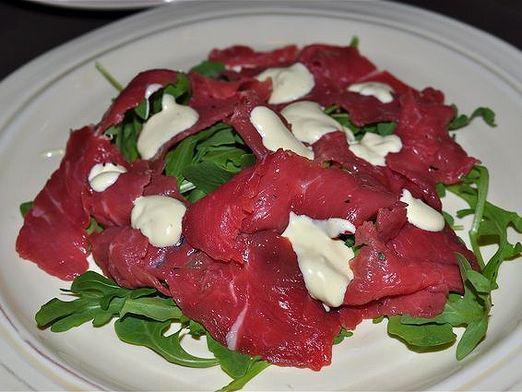 What is carpaccio?