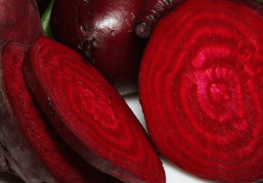 How many calories are in the beetroot?
