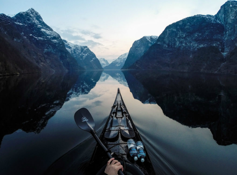 kayaking norway