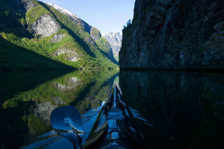 kayaking norway