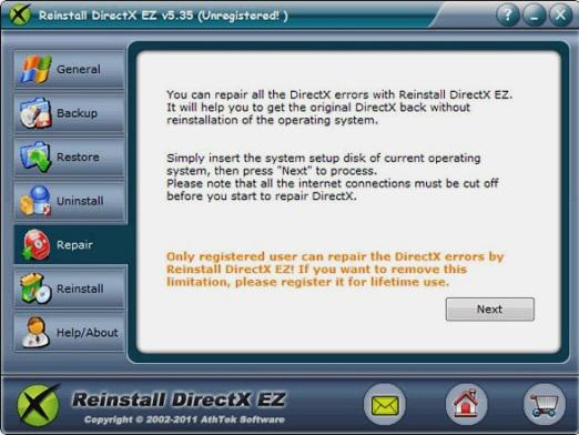 Where to download DirectX?