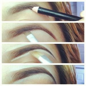 How to draw eyebrows?