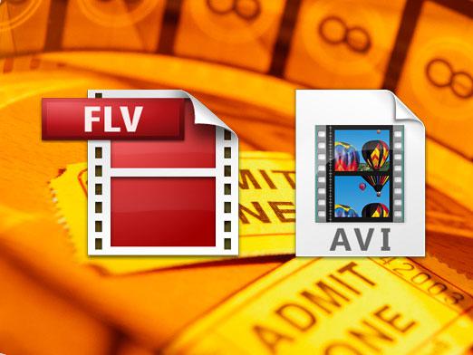 How to convert flv to avi?