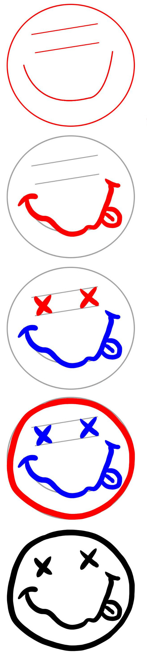 How to draw a smiley face?