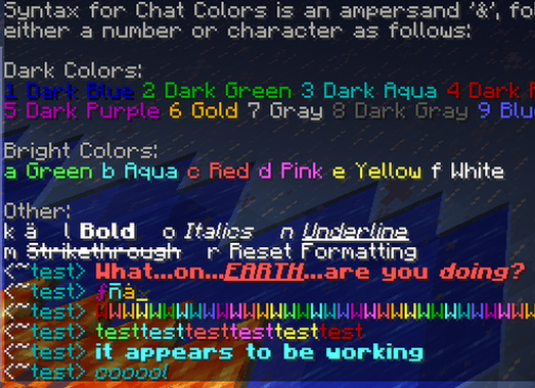 How to write in a chat in Meincraft?