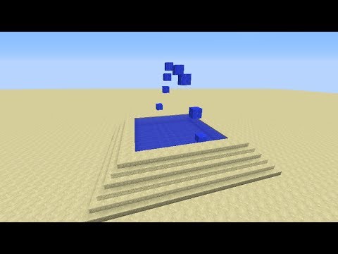How to make a fountain in Maynkraft?