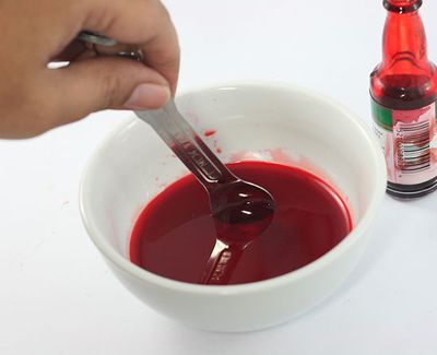 How to make artificial blood?