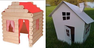 How to make a house of paper?