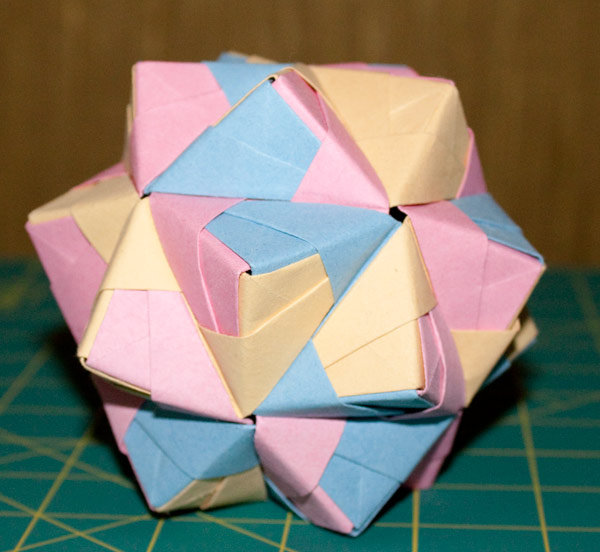 How to make origami from modules?