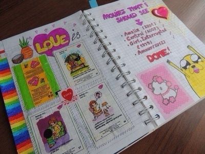 How to decorate a personal diary?