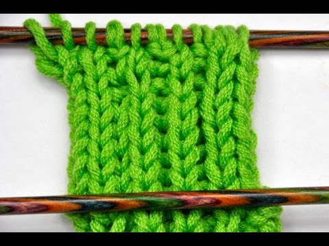 How to knit edge loops?