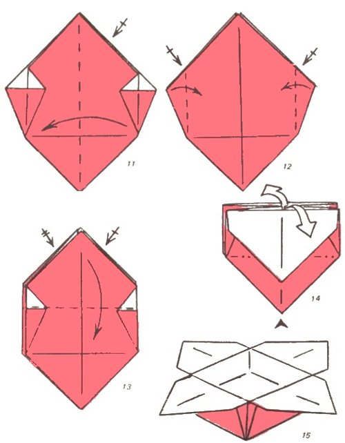 Origami: how to make a box?