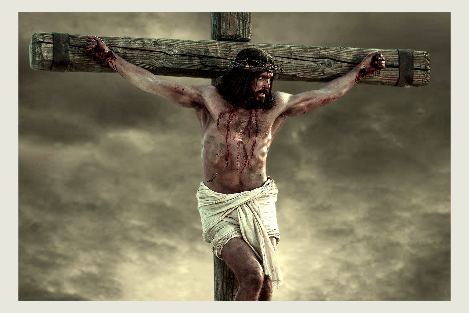 Crucified Jesus.