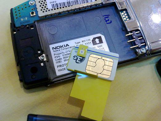 How to insert a sim card?