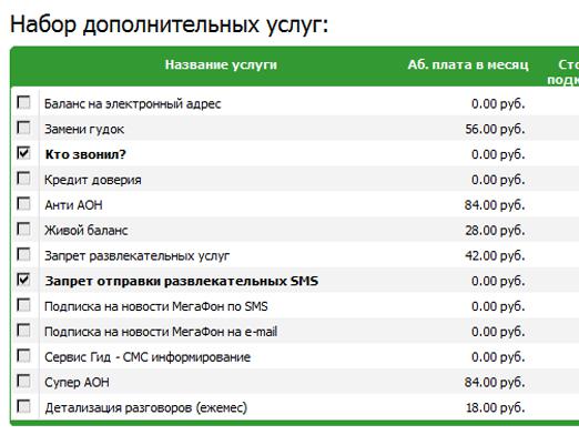 Megaphone: what services are connected?