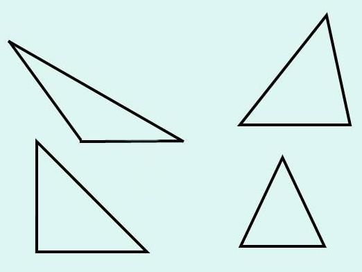 What are the triangles?