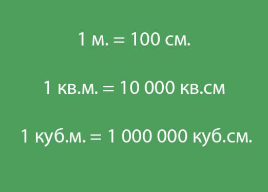 How many meters are there in a meter?